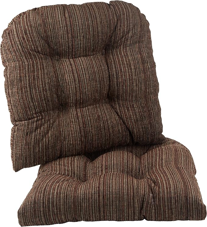 Klear Vu Gripper Overstuffed Universal Non-Slip Dining Chair Cushions by KlearVUHomeTextiles