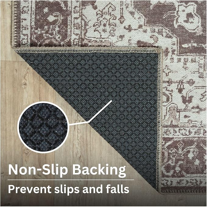 Bloom Rugs Washable Non-Slip 5' x 7' Rug - Image 8