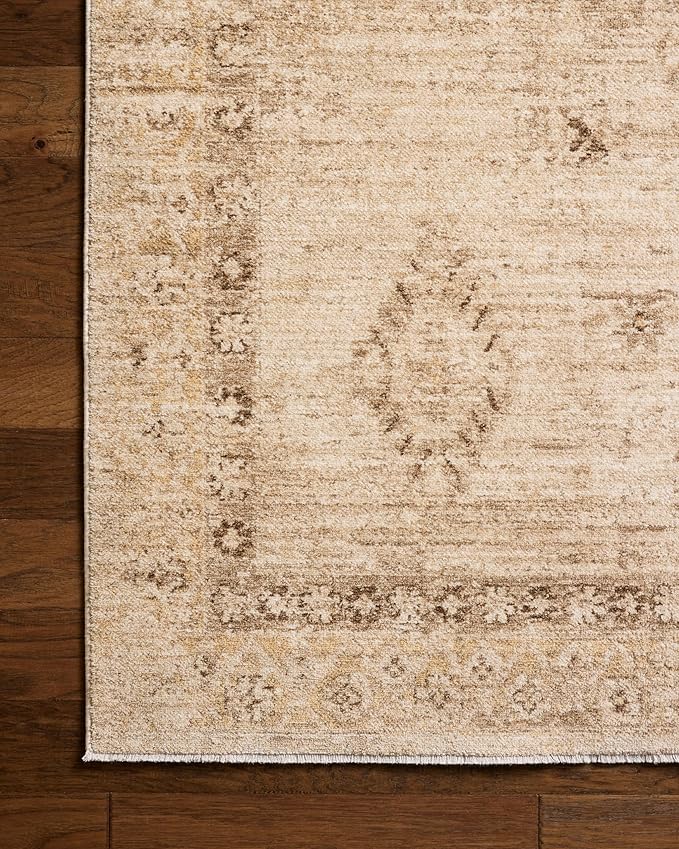 Loloi Chris Loves Julia Palma Collection PLM-06 Natural/Smoke 9'-6" x 13'-1" - Image 6