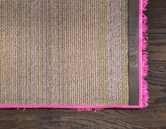 Unique Loom Solid Shag Collection Area Rug - Image 9