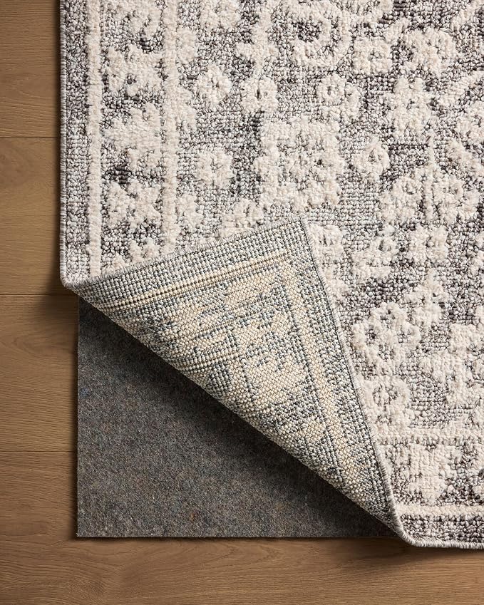 Loloi Magnolia Home by Joanna Gaines Gigi Collection GIG-01 Grey/Ivory 2'-7" x - Image 7