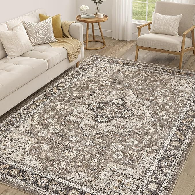 Vintage Living Room Area Rug 7x9 by COTILED