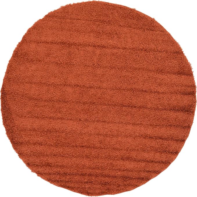 Unique Loom Solid Shag Collection Area Rug - Image 10
