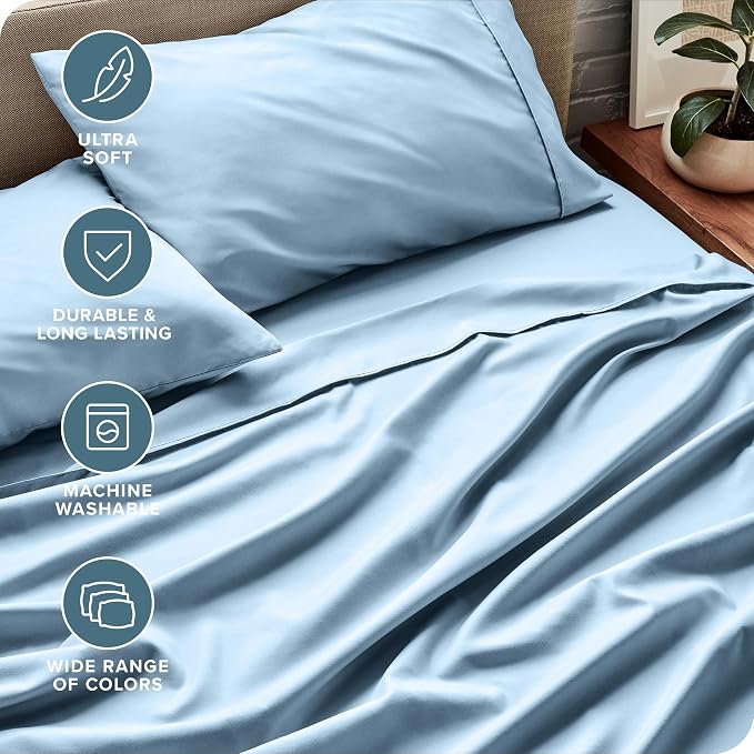 Bare Home Full XL Sheet Set - Image 4