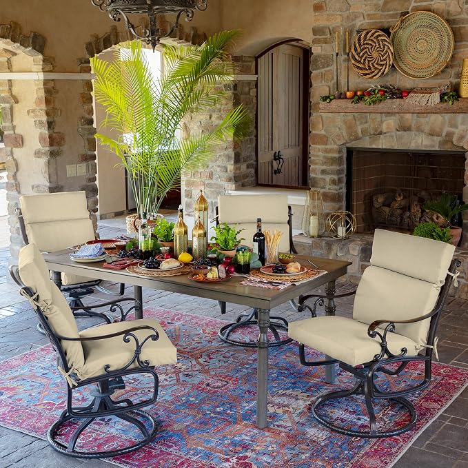 Arden Outdoor Chair Cushion, 21 x 20, Rain-Proof, Fade Resistant 21 x 20 - Image 6