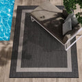 CAMILSON Outdoor Rug 6x9, Modern Outside Rugs by CAMILSONIndoorOutdoorAreaRugs