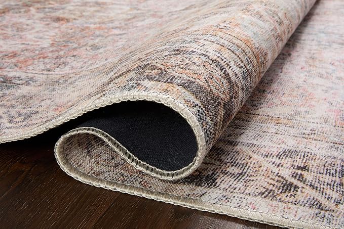 Loloi Adrian Collection ADR-05 Sunset/Charcoal 2'-6" x 7'-6", .19" Thick Runner - Image 5