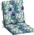 Arden Outdoor Midback Chair Cushion, 18 x 16.5, Rain-Proof, Fade Resistant by ARDEN