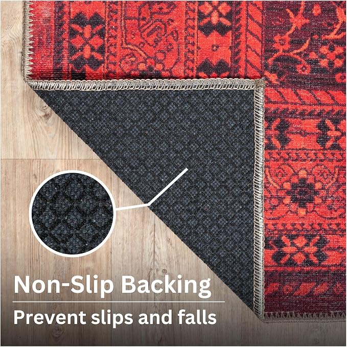 Bloom Rugs Washable Non-Slip 4' x 6' Rug - Image 8
