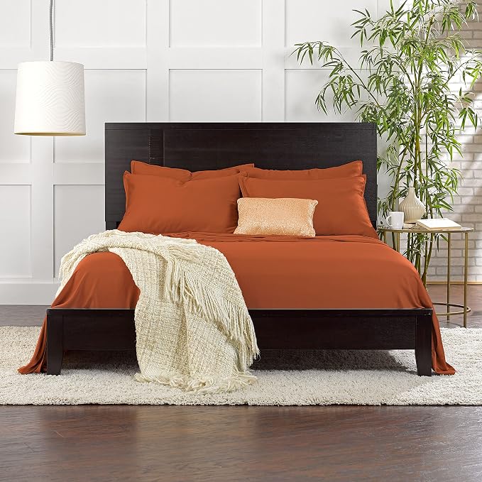 Pure Bamboo California King Sheets, Genuine 100% Organic Viscose Derived from - Image 7