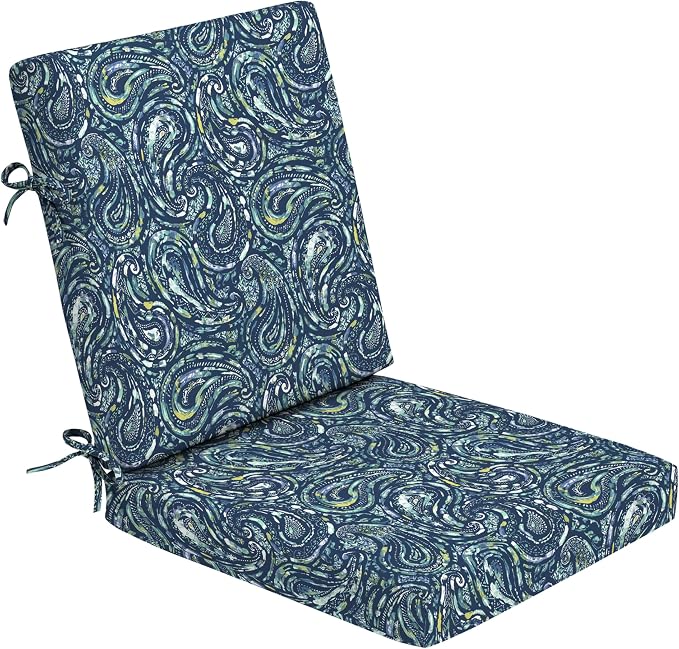 Arden Foam Outdoor Dining Chair Cushion, 20 x 20, Made by ARDEN