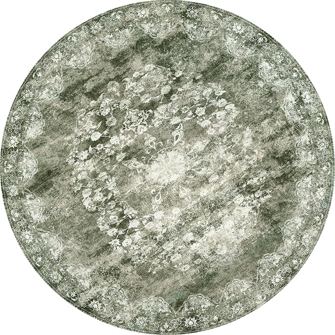 jinchan Round Rug 6ft Area Rug - Image 9