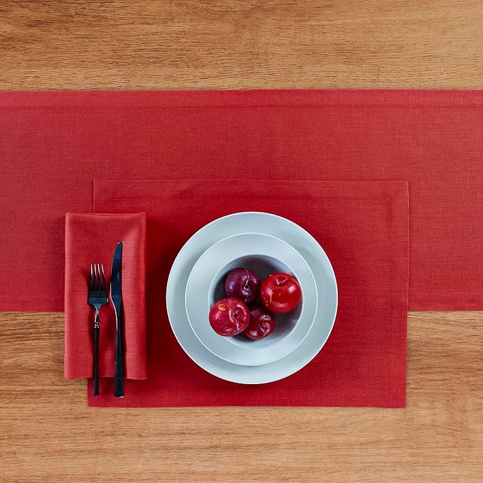 Solino Home Linen Table Runner 108 Inches Long - Image 3