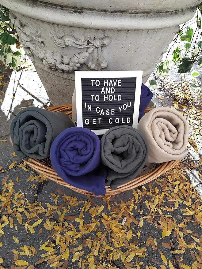 50x60 Throw Blankets, Ultra Soft Hypoallergenic Fleece Fall Throw Blanket - Image 5