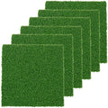 Artificial Grass Mat 12X12 in, 0.6 in Thick, FakeTurf Patch Tiles Indoor by Verdigrass