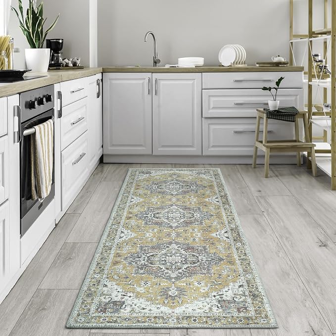Bloom Rugs Washable Non-Slip 12 ft Runner - Image 5