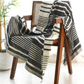 Folkulture Throw Blanket for Couch 50" x 60" |100% Recycled Cotton Couch by FOLKULTURE