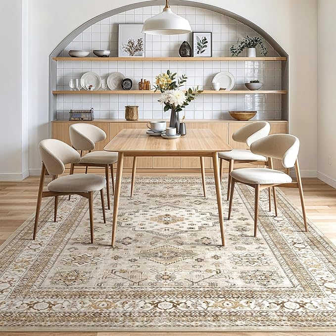 Vintage Living Room Area Rug 10x14 - Image 7