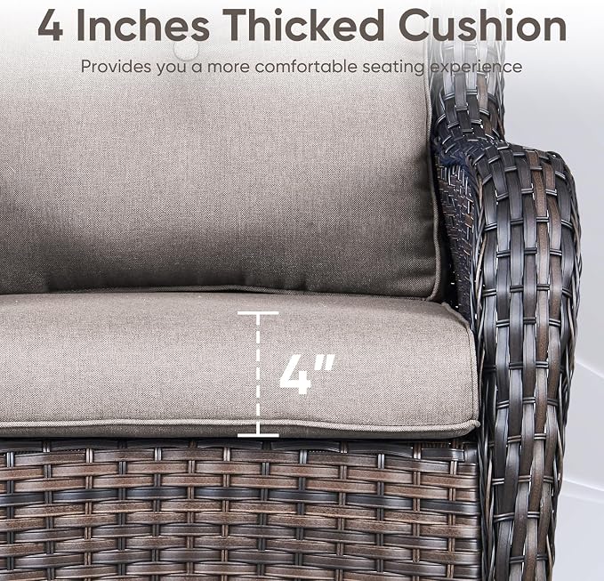 10-Piece Outdoor Patio Cushion Set - Image 3