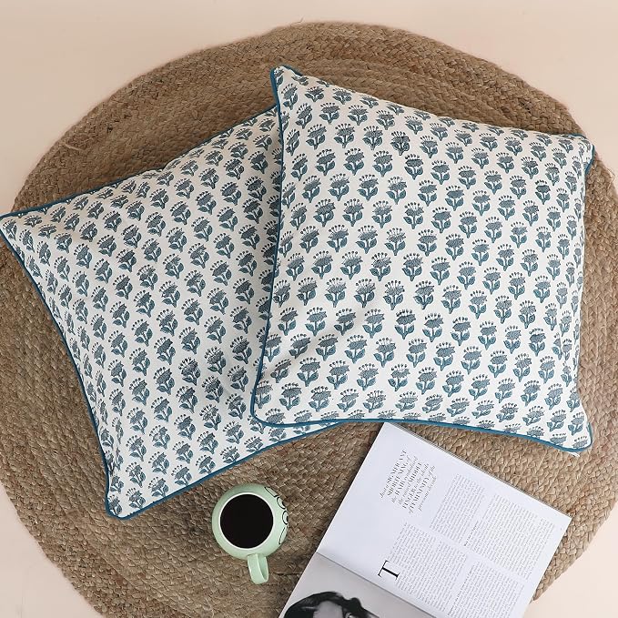 SheetKart Pure Cotton Throw Pillow Covers - Image 2