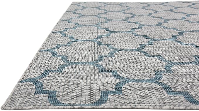 Unique Loom Outdoor Trellis Collection Area Rug - Image 8