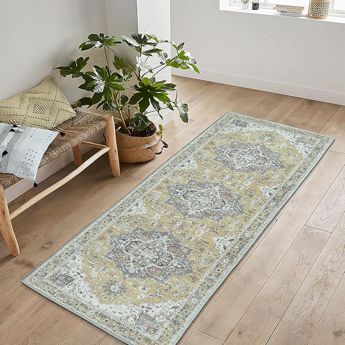Bloom Rugs Washable Non-Slip 12 ft Runner by BloomRugs