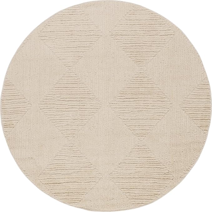 nuLOOM Kerry Beige, Soft and Cozy, High Traffic, Stain Resistant, Easy Clean - Image 6