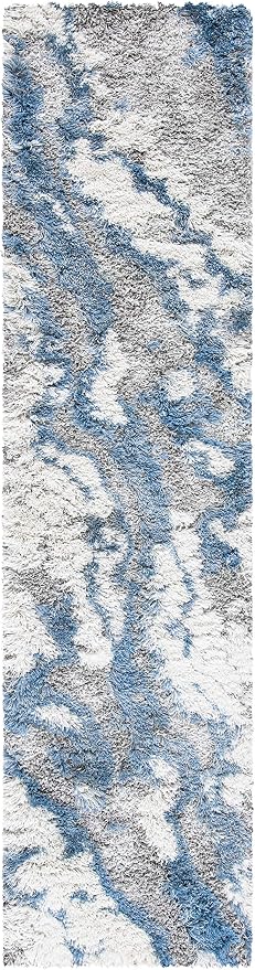 SAFAVIEH Horizon Shag Collection Runner Rug - Image 2