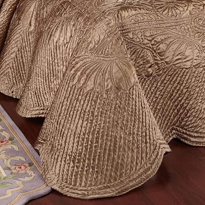 Touch of Class Portia Luxury Bedding | Rich Smoky Topaz | Premier Quilted - Image 4