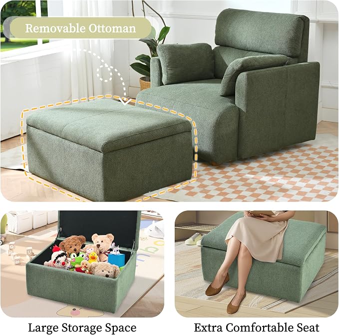 Modern Oversized Accent Chair - Image 6