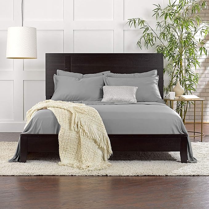 Pure Bamboo King Sheets, Genuine 100% Organic Viscose Derived from Bamboo Bed - Image 7