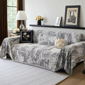 MEETSKY Oversized Couch Cover for Sectional Sofa Set Abstract Geometric by MEETSKY