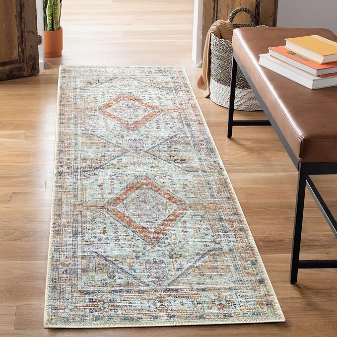 Bloom Rugs Washable Non-Slip 10 ft Runner by BloomRugs