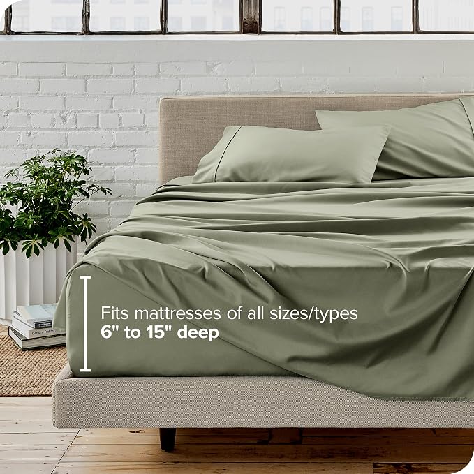 Bare Home Full XL Sheet Set - Image 5
