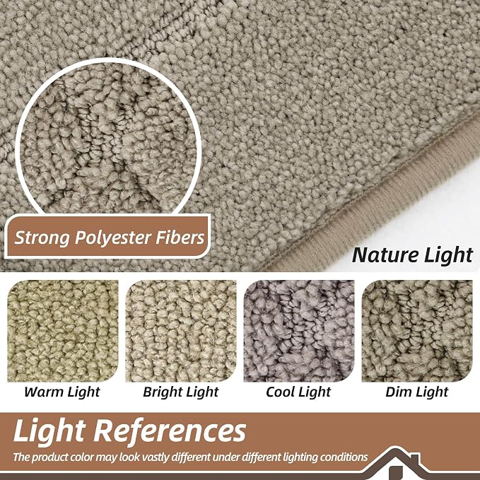 BEQHAUSE Dirt Trapper Door Mat 32" x 48", Doormat Non-Slip Entryway Rugs - Image 7