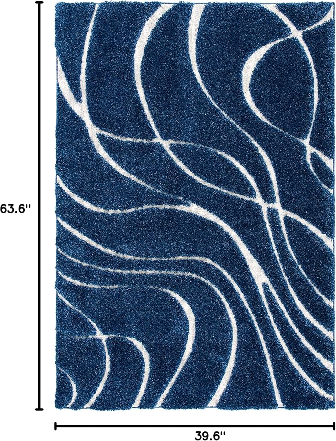 SAFAVIEH Florida Shag Collection Accent Rug - Image 2