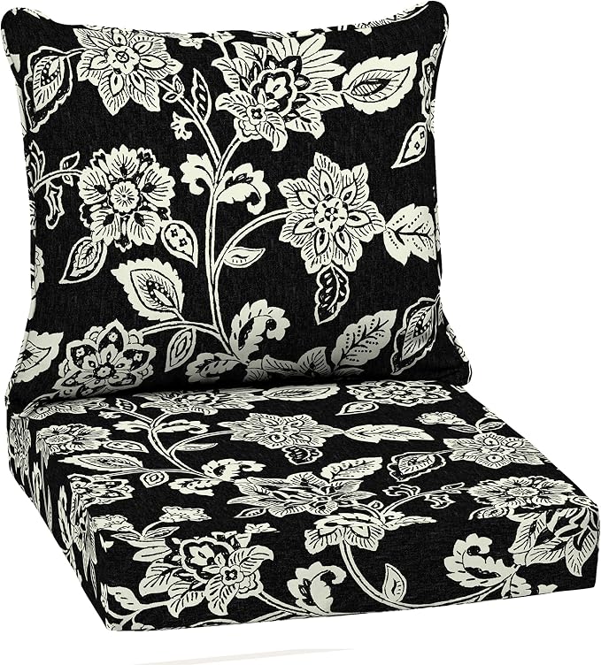 Arden Outdoor Deep Seat Cushion Set, 22 in x 24 in, Weather-Proof, Rain-Proof by ARDEN