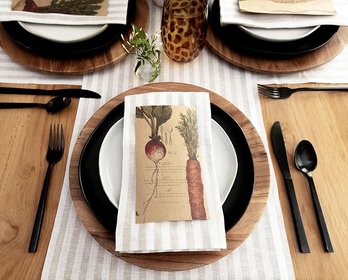 Solino Home Linen Table Runner 156 Inches Long - Image 3