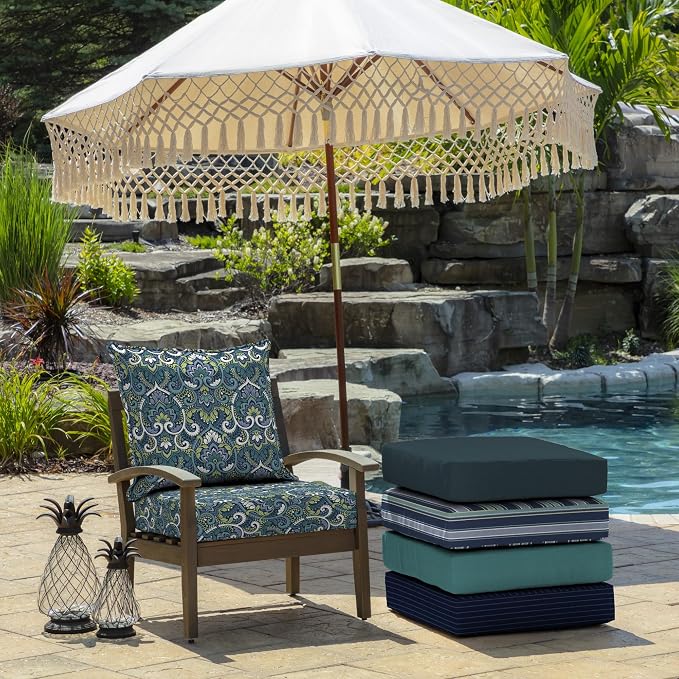 Arden Outdoor Deep Seat Cushion Set, 22 in x 24 in, Weather-Proof, Rain-Proof - Image 5