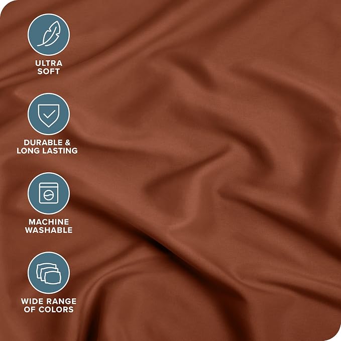 Bare Home Fitted Bottom Sheet Twin Extra Long Size - Image 2