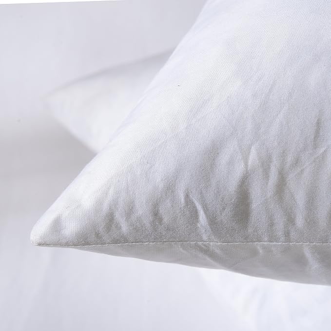 18x18 Decorative Throw Pillow Inserts-Down Feather Pillow Inserts-Square-Cotton - Image 9