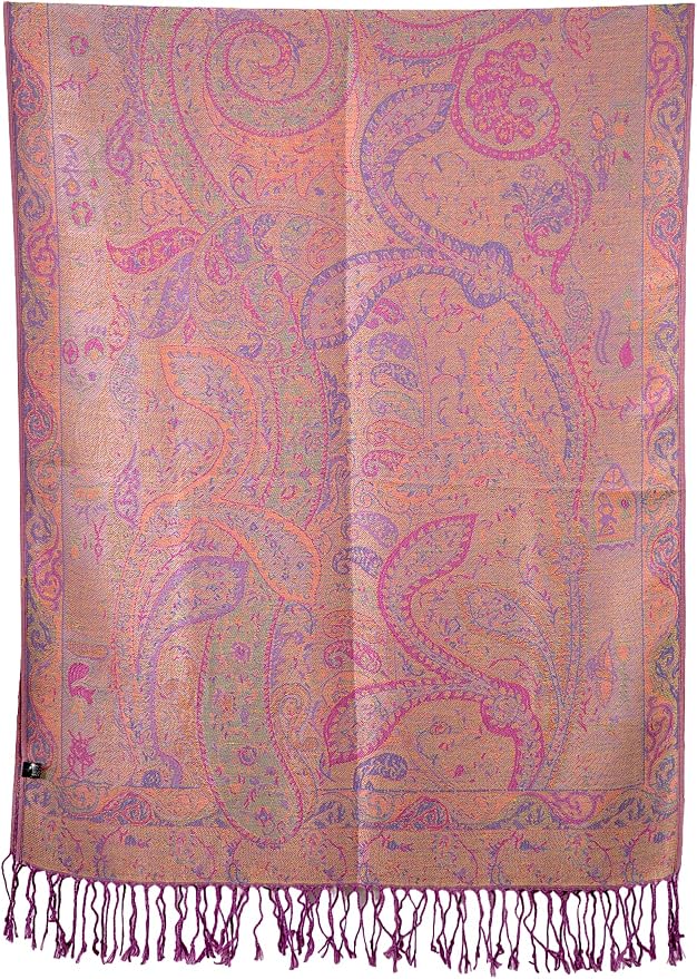 Achillea Big Paisley Pashmina Shawl Wrap - Image 7