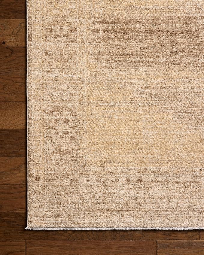 Loloi Chris Loves Julia Palma Collection PLM-07 Wheat/Taupe 3'-6" x 5'-6" - Image 6