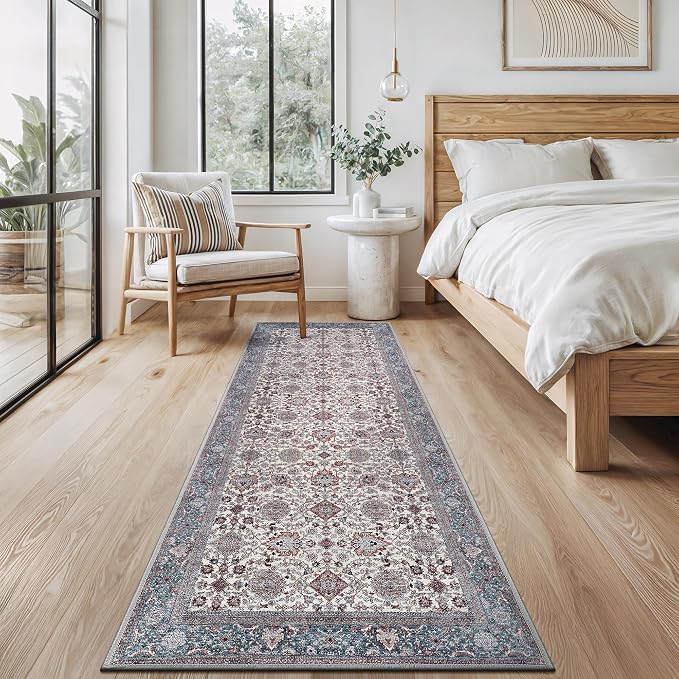 Bloom Rugs Washable Non-Slip 12 ft Runner - Image 7