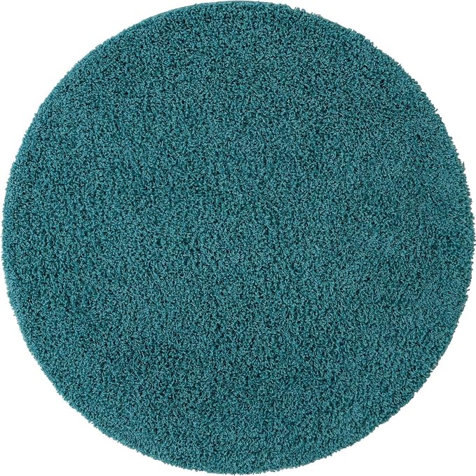 Unique Loom Solid Shag Collection Area Rug - Image 11