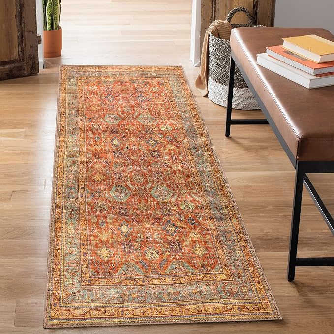 Bloom Rugs Washable Non-Slip 10 ft Runner by BloomRugs