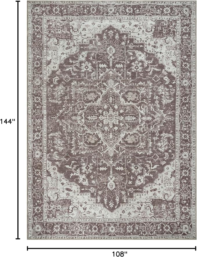Bloom Rugs Washable Non-Slip 9' x 12' Rug - Image 2