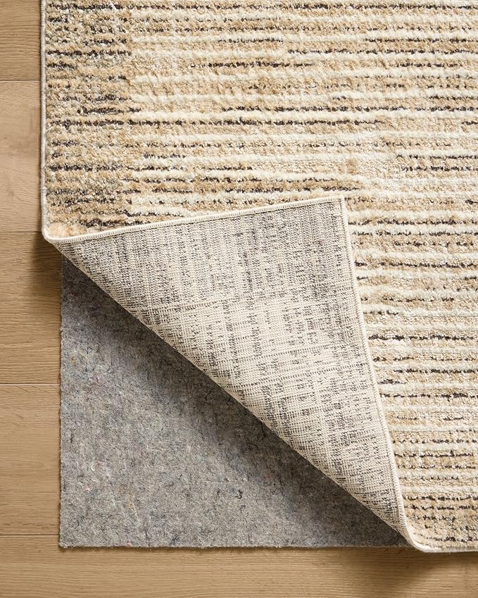 Loloi Jeremiah Brent Bleecker Collection BLE-02 Sand/Charcoal 4'-0" x 6'-0" - Image 8