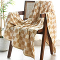 Folkulture Throw Blanket for Couch 50" x 60" |100% Recycled Cotton Couch by FOLKULTURE