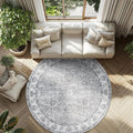 jinchan Fiora Round Rug 8ft Area Rug by JINCHAN